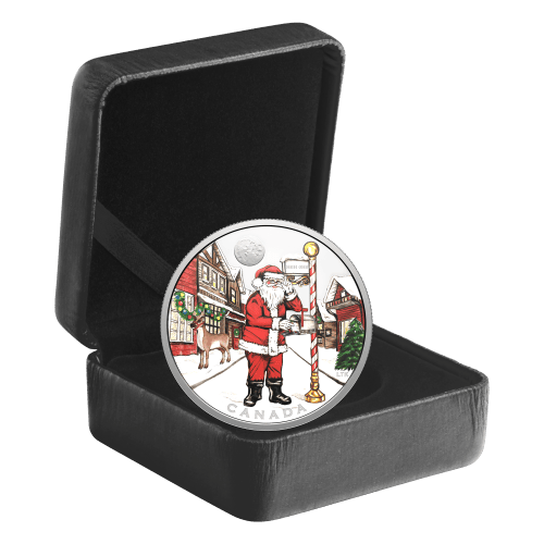 1 oz 2025 Dear Santa Blacklight Technology Proof Silver Coin | Royal Canadian Mint