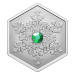 1 oz 2025 Snowflake Shaped Silver Coin | Royal Canadian Mint