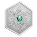 1 oz 2025 Snowflake Shaped Silver Coin | Royal Canadian Mint