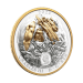 2025 Canadian Symbol: The Beaver Gold Plated Extraordinarily High Relief Proof Silver Coin | Royal Canadian Mint
