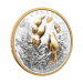 2025 Canadian Symbol: The Beaver Gold Plated Extraordinarily High Relief Proof Silver Coin | Royal Canadian Mint