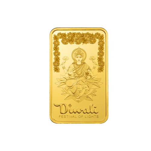 5 gram 2025 Diwali: Lakshmi and Rangoli Gold Bar | PAMP Suisse