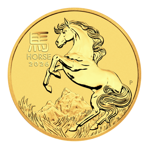 1 oz 2026 Lunar Year of the Horse Gold Coin | Perth Mint