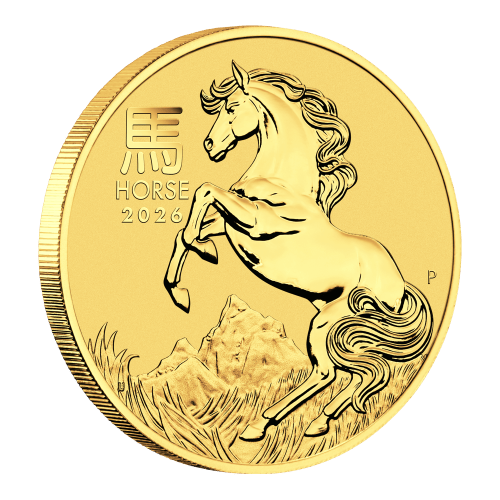 1 oz 2026 Lunar Year of the Horse Gold Coin | Perth Mint
