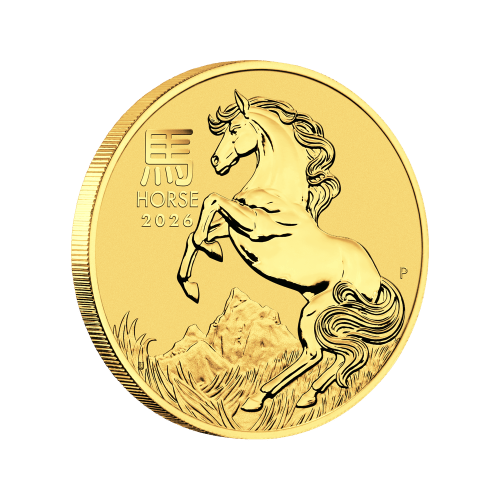 1/2 oz 2026 Lunar Year of the Horse Gold Coin | Perth Mint