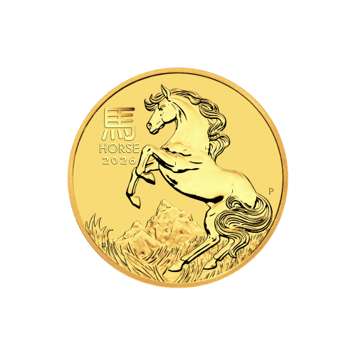 1/4 oz 2026 Lunar Year of the Horse Gold Coin | Perth Mint