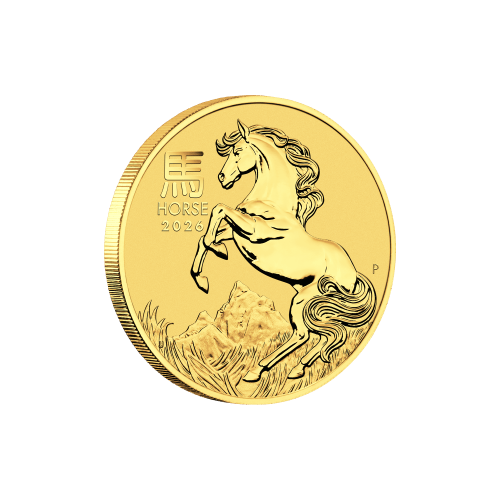 1/4 oz 2026 Lunar Year of the Horse Gold Coin | Perth Mint
