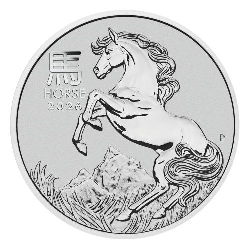 1 oz 2026 Lunar Year of the Horse Platinum Coin | Perth Mint