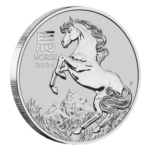 1 oz 2026 Lunar Year of the Horse Platinum Coin | Perth Mint