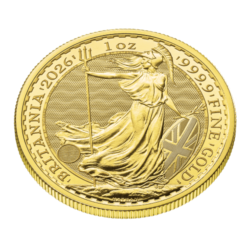 1 oz 2026 Britannia Gold Coin | The Royal Mint