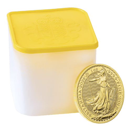 1 oz 2026 Britannia Gold Coin | The Royal Mint