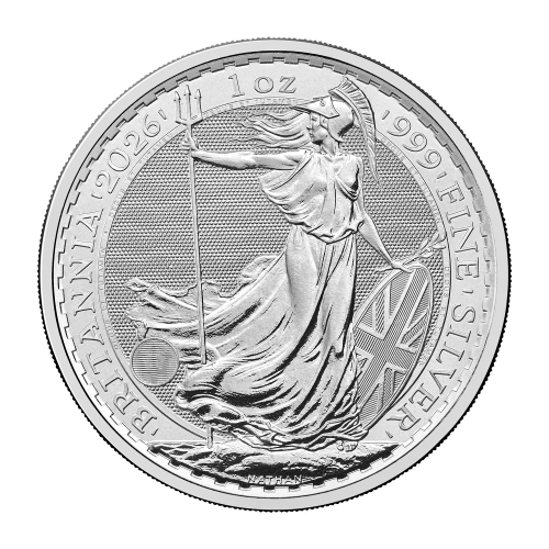 1 oz 2026 Britannia Silver Coin | The Royal Mint