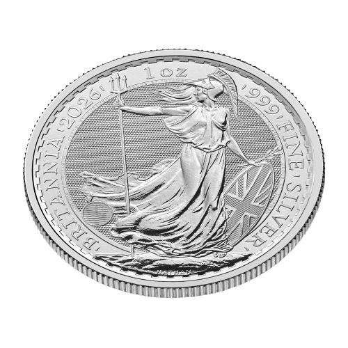 1 oz 2026 Britannia Silver Coin | The Royal Mint