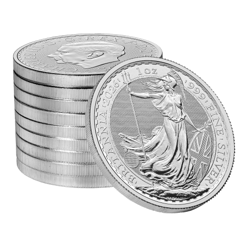 1 oz 2026 Britannia Silver Coin | The Royal Mint