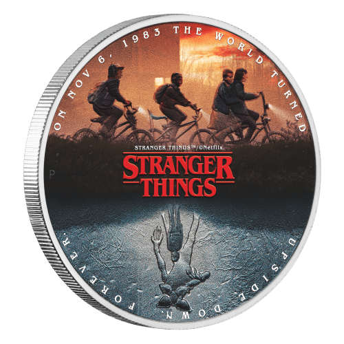 1 oz 2026 Stranger Things: The Upside Down Colourized Silver Coin | Perth Mint