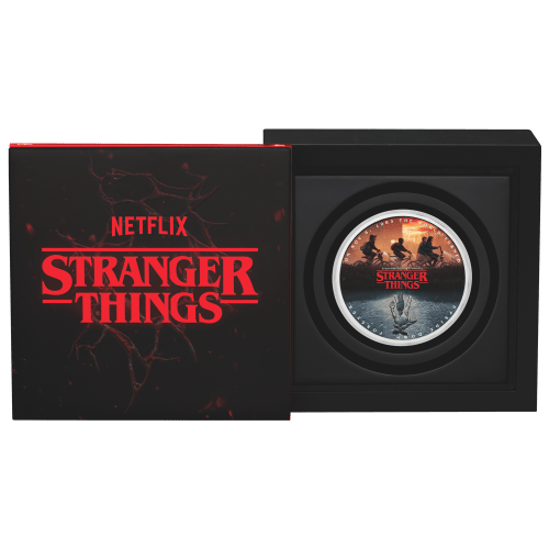1 oz 2026 Stranger Things: The Upside Down Colourized Silver Coin | Perth Mint