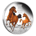 1 oz 2026 Lunar Year of the Horse Colourized Proof Silver Coin | Perth Mint
