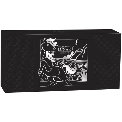 Set of 3 x 1 oz 2026 Lunar Year of the Horse Silver Coins | Perth Mint