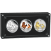 Set of 3 x 1 oz 2026 Lunar Year of the Horse Silver Coins | Perth Mint