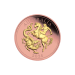 2025 Five Sovereign Rose Gold Plated Reverse Gilded Proof Gold Coin | Perth Mint