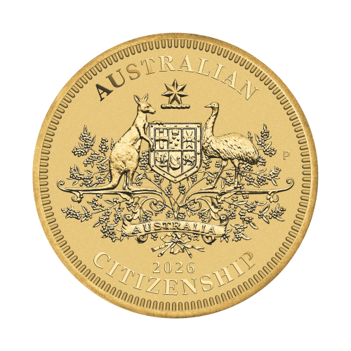 $1 2026 Australian Citizenship Bronze Coin in Card | Perth Mint
