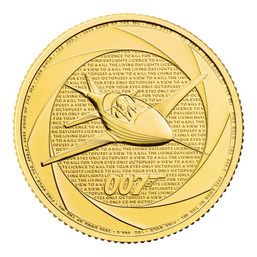 1 oz 2025 James Bond of the 1980s Gold Coin | The Royal Mint