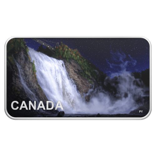 1 oz 2025 Haunted Canada: Lady in White Colourized Rectangular