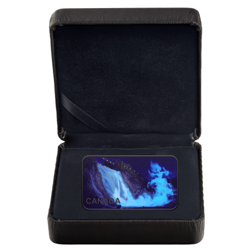 1 oz 2025 Haunted Canada: Lady in White Colourized Rectangular Proof Silver Coin | Royal Canadian Mint
