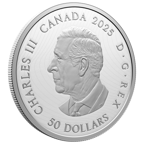 5 oz 2025 Lawren S. Harris: Baffin Island Mountains Proof Silver Coin | Royal Canadian Mint
