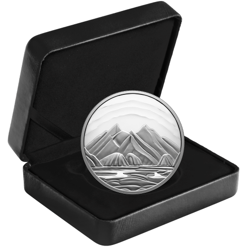 5 oz 2025 Lawren S. Harris: Baffin Island Mountains Proof Silver Coin | Royal Canadian Mint