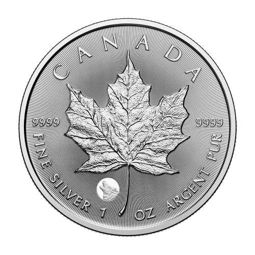 1 oz 2026 Treasured Maple Leaf: Wolf Privy Mark Silver Coin | Royal Canadian Mint