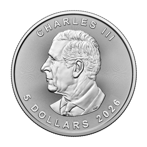 1 oz 2026 Canadian Maple Leaf Silver Coin | Royal Canadian Mint