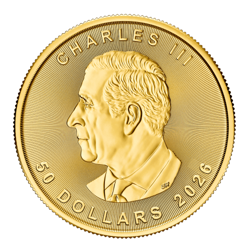 1 oz 2026 Canadian Maple Leaf Gold Coin | Royal Canadian Mint