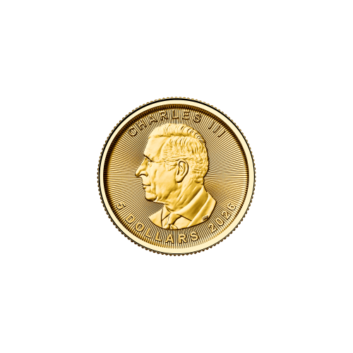 1/10 oz 2026 Canadian Maple Leaf Gold Coin | Royal Canadian Mint