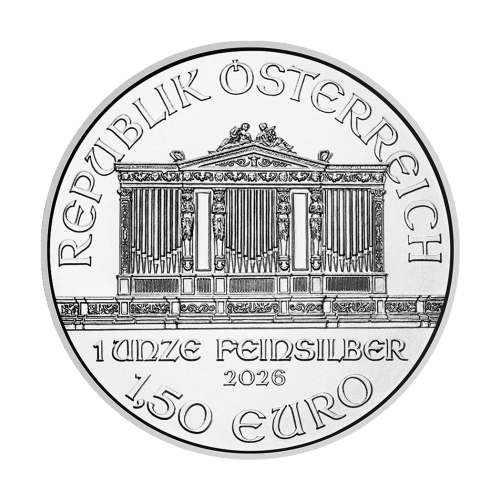 1 oz 2026 Austrian Philharmonic Silver Coin | Austrian Mint