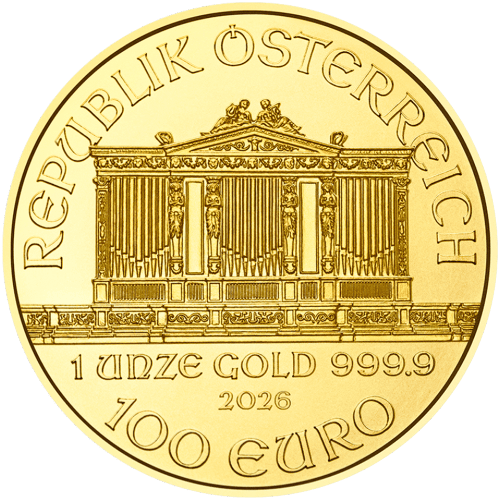 1 oz 2026 Austrian Philharmonic Gold Coin | Austrian Mint