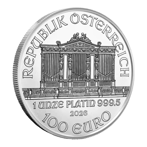 1 oz 2026 Austrian Philharmonic Platinum Coin | Austrian Mint