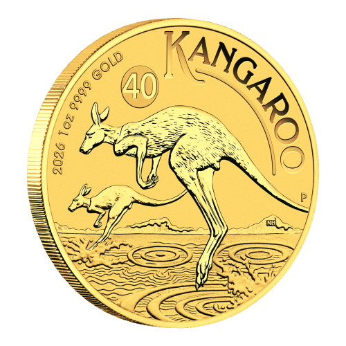 1 oz 2026 Australian Kangaroo Gold Coin | Perth Mint