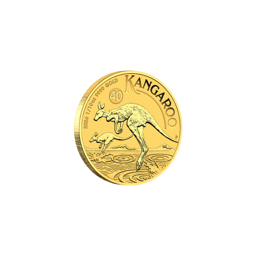 1/10 oz 2026 Australian Kangaroo Gold Coin | Perth Mint