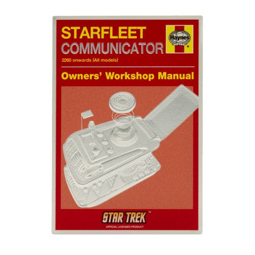 1 oz Star Trek: Starfleet Communicator Owners Manual Colourized Silver Coin | Agoro by New Zealand Mint