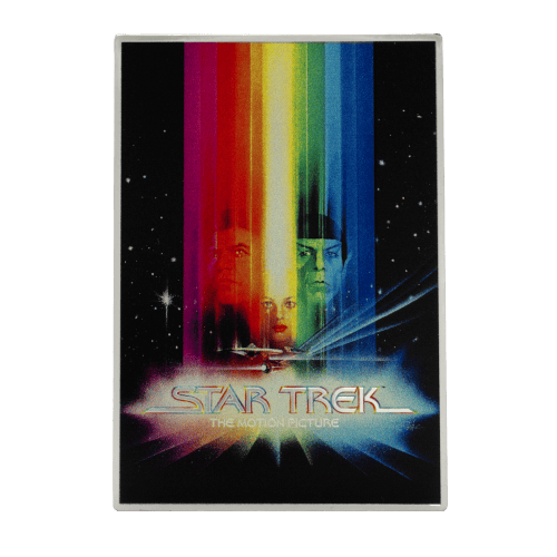 1 oz Star Trek The Motion Picture: Movie Poster Colourized Silver Coin | Agoro by New Zealand Mint
