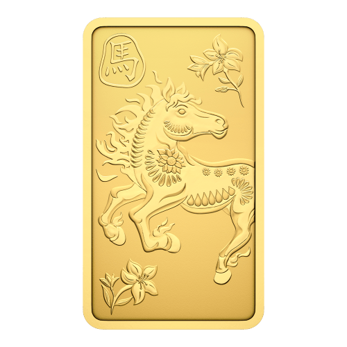 1 oz 2026 Lunar Year of the Horse Gold Bar | Royal Canadian Mint
