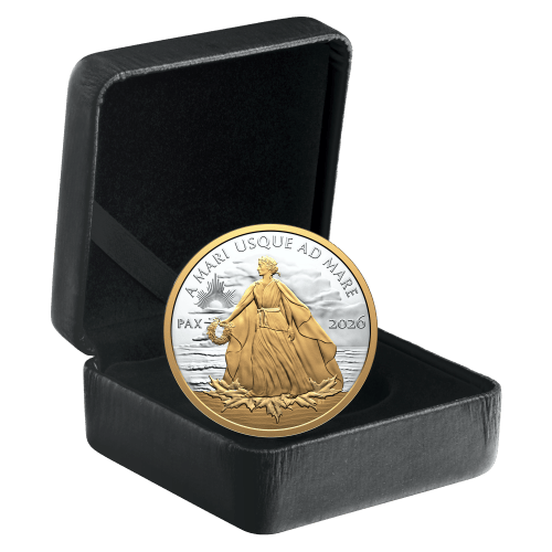 Sovereignty ミニ財布 アメリカ紙幣デザイン 1 oz 2026 Peace Dollar Proof Silver Coin | Royal Canadian Mint
