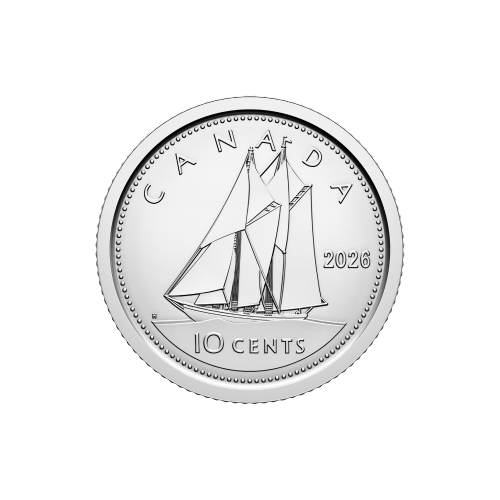 Set of 6 x 2026 Classic Uncirculated Coins | Royal Canadian Mint
