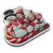 1 oz 2025 Snowman Sleigh Ride Colourized Shaped Silver Coin | PAMP Suisse