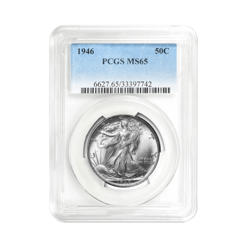 Random Year Walking Liberty Silver Dollar PCGS MS-65 Silver Coin | United States Mint