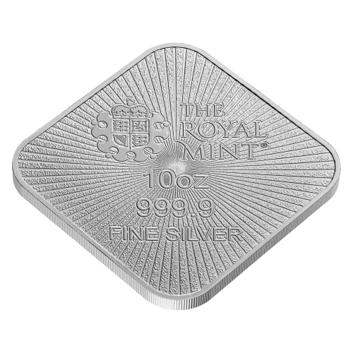 10 oz Britannia and Liberty Silver Bar | The Royal Mint