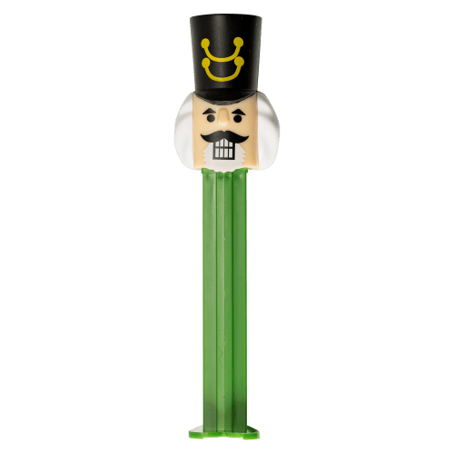 Set of 6 x 5 gram Christmas: Nutcracker PEZ Dispenser Silver Bars | PAMP Suisse