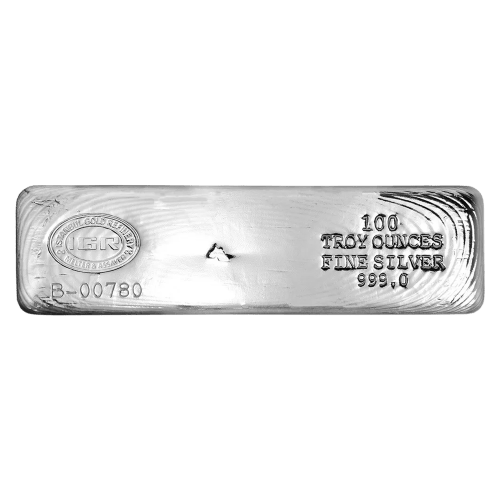 100 oz Silver Bar | Istanbul Gold Refinery