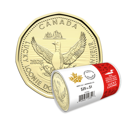 2026 Collectors Edition Lucky Loonie $1 Coin Roll | Royal Canadian